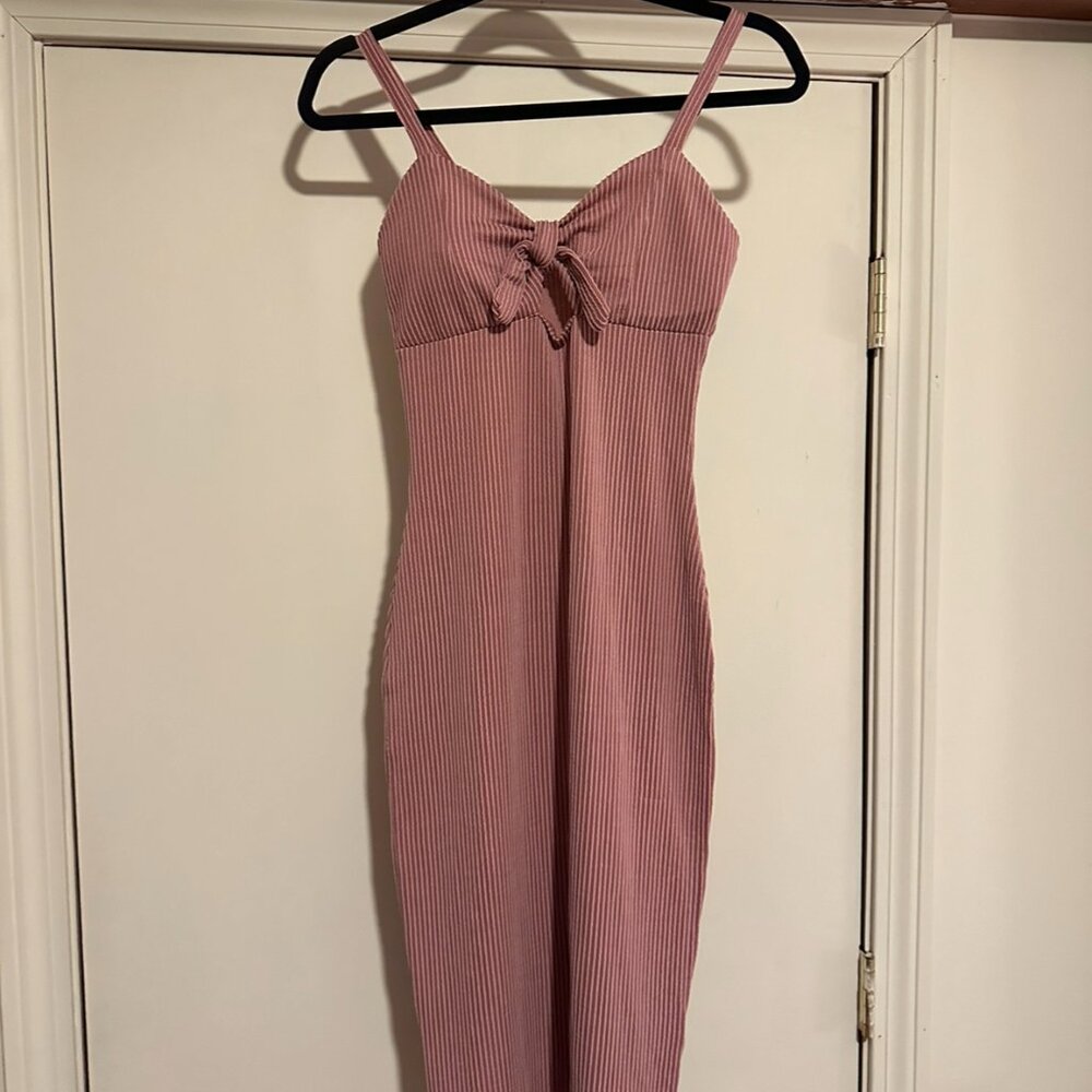 Blush Pink Bodycon Dress
